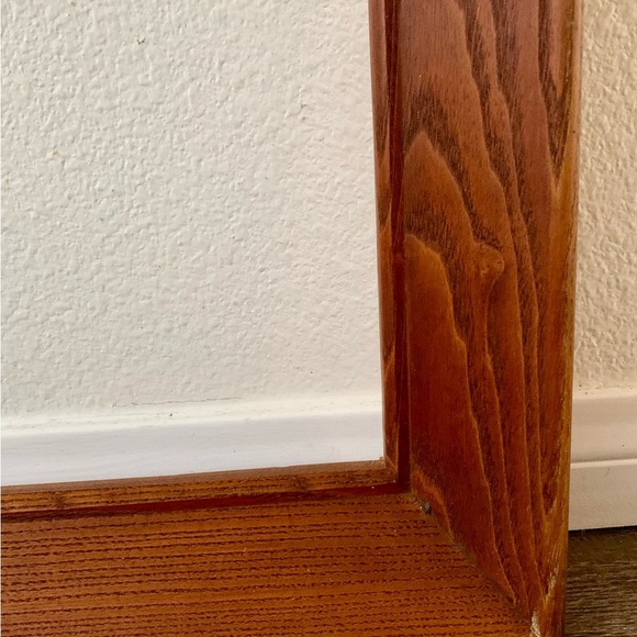 Vintage Mid. Century Oak Wood Frame 16/16” - Picture 5 of 14